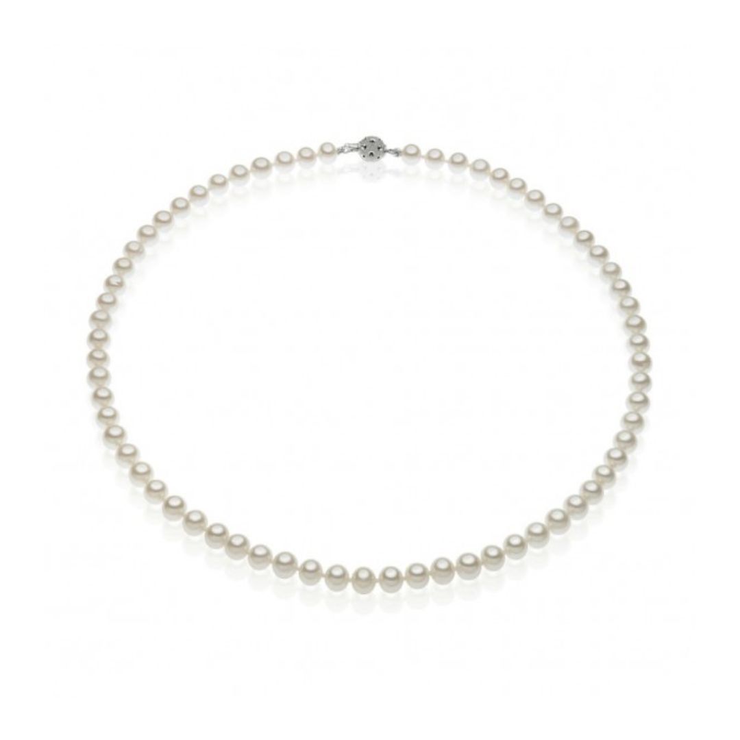 COMETE Collana di perle dal profilo elegante