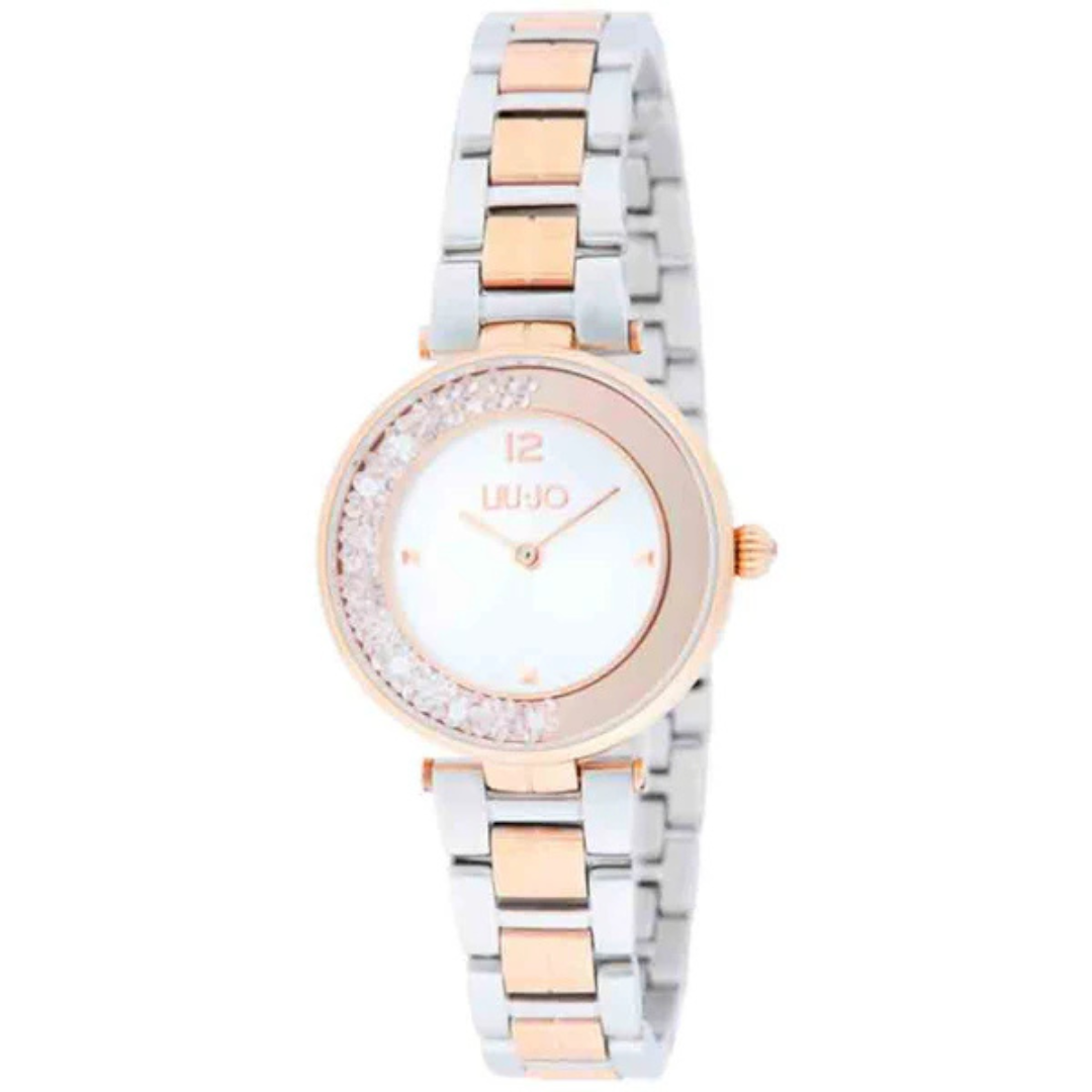 LIU JO Orologio Donna Rose Gold/Argento in Acciaio Bicolore