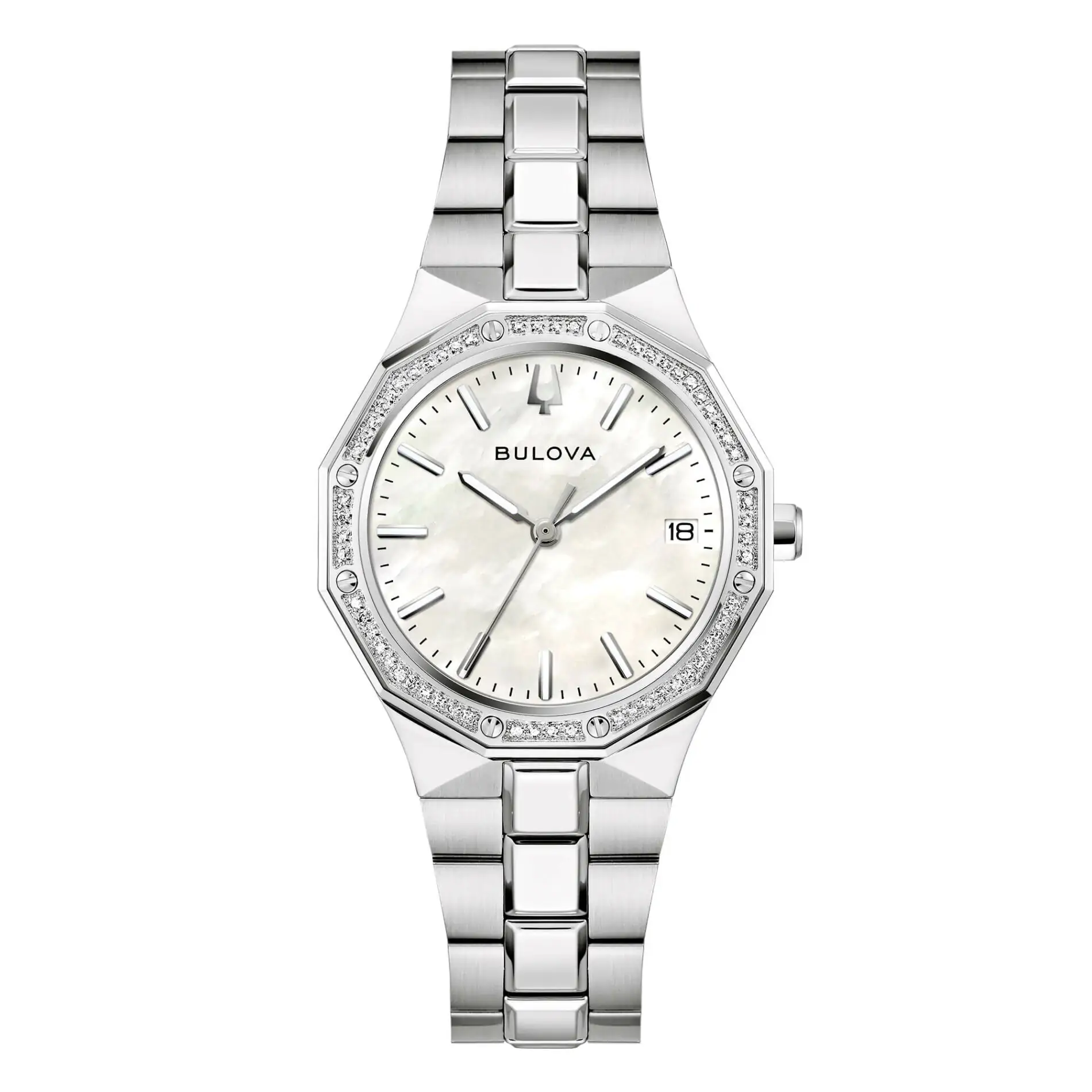 BULOVA Octagon Lady Diamonds 96R255