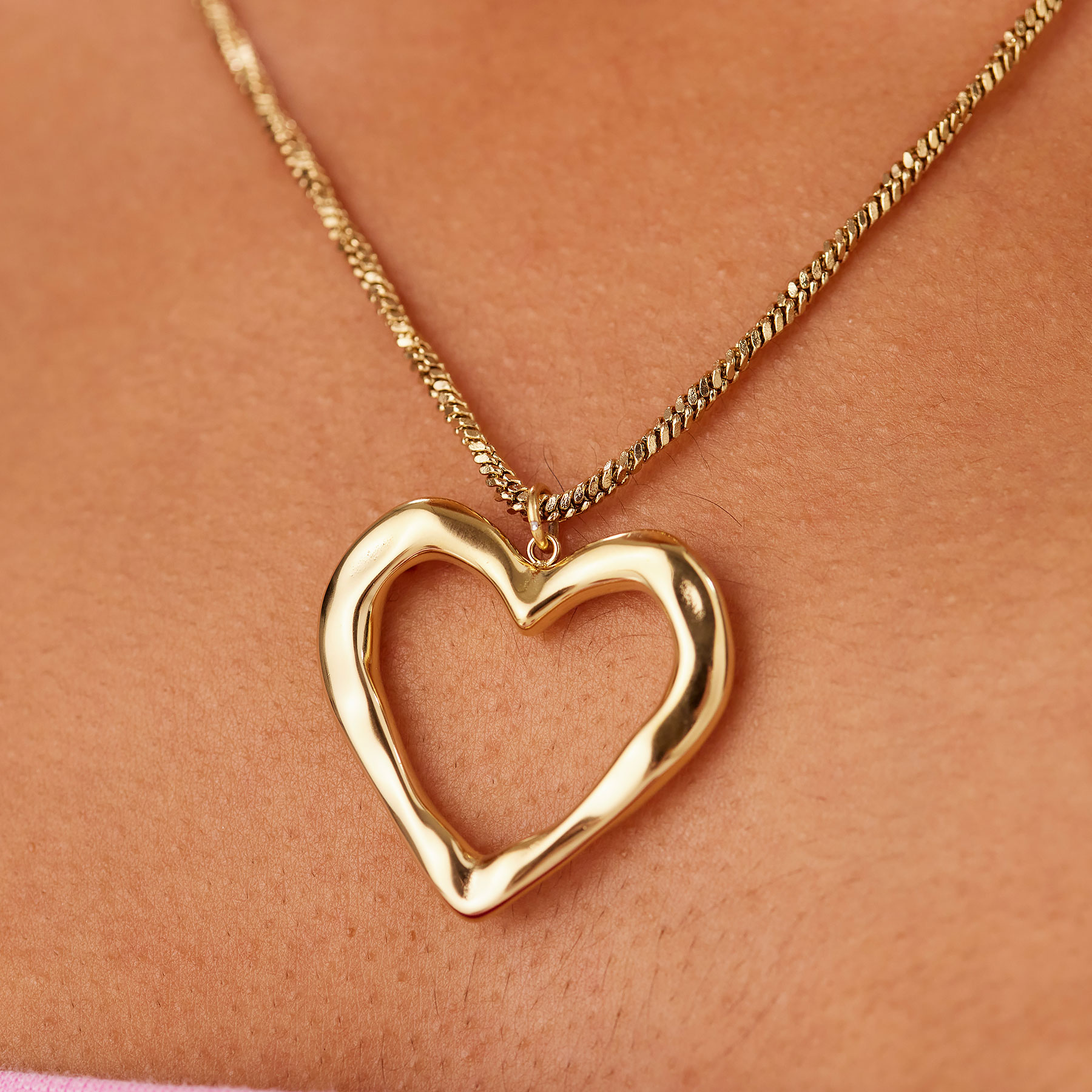 Collana Cuore Oro Sagapò Emotion SMO02