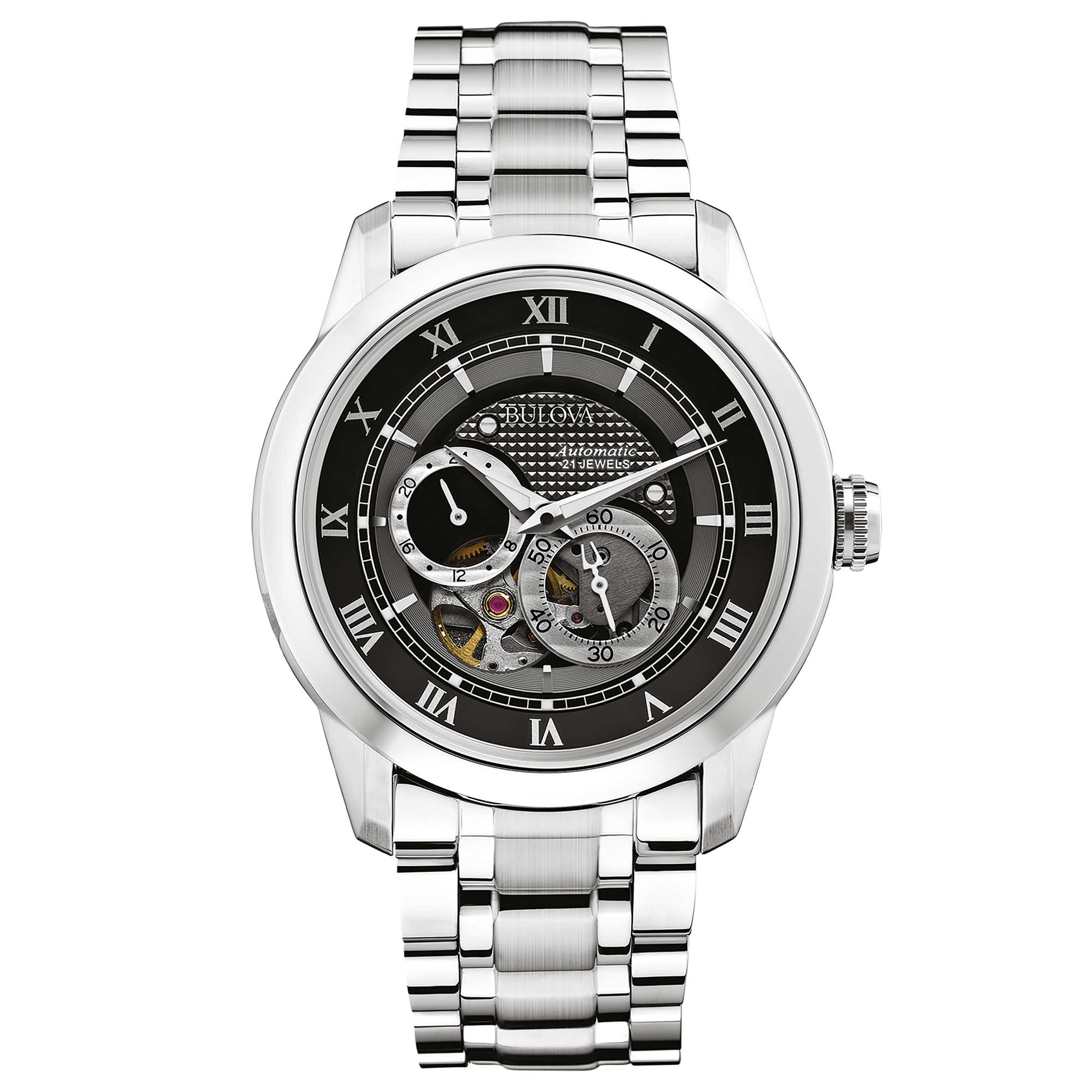 Orologio Bulova Uomo Sutton Automatic 96A119